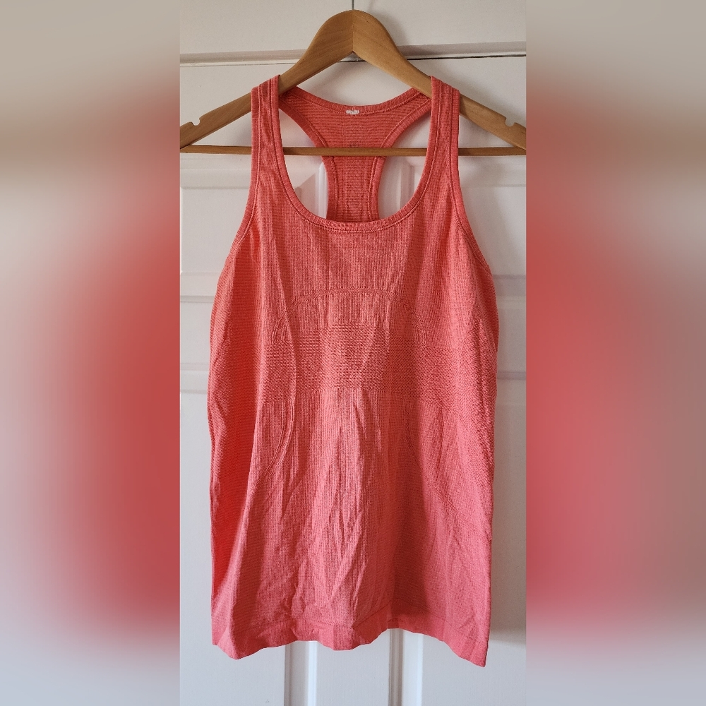 Lululemon Coral Swiftly racerback tank